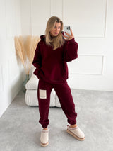 BORDOVÁ MIKINA FENSI