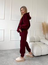 BORDOVÁ MIKINA FENSI