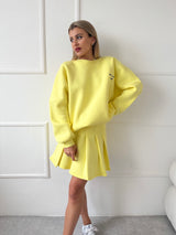 ŽLTÁ TEPLÁKOVÁ SUKŇA ALLEYA