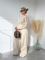 BÉŽOVÁ MIKINA ELSSI