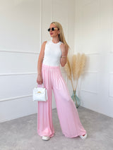 BLEDORUŽOVÉ PADAVÉ NOHAVICE BERRY