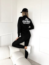 ČIERNA ŠPORTOVÁ MIKINA MOYRA