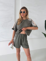 KHAKI TOP RILA