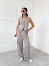 TAUPE NOHAVICE YASMIN