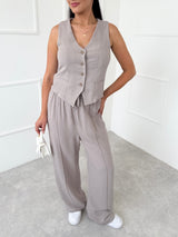 TAUPE NOHAVICE YASMIN