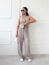 TAUPE NOHAVICE YASMIN