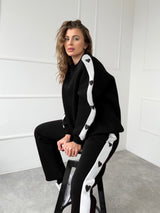 ČIERNA TEPLÁKOVÁ SÚPRAVA LOVELY