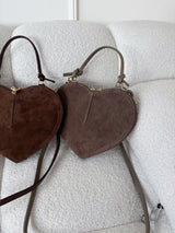 TAUPE KOŽENÁ KABELKA HEARTH