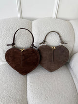 TAUPE KOŽENÁ KABELKA HEARTH