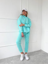 MODRÉ TEPLÁKOVÉ NOHAVICE DOREN