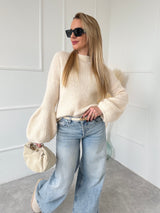 KRÉMOVÝ SVETER LORIA