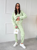 MATCHA BAVLNENÉ TEPLÁKOVÉ NOHAVICE SIYA