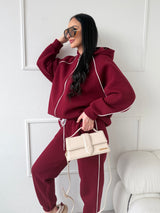 BORDOVÁ MIKINA SAVELLA