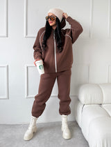 HNEDÉ TEPLÁKOVÉ NOHAVICE SAVELLA