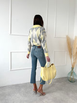 MODRÉ 7/8 DŽÍNSY MERTY