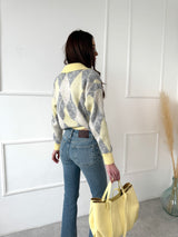 MODRÉ 7/8 DŽÍNSY MERTY