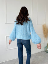 MODRÝ SVETER VELORRA