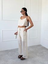 BÉŽOVÉ NOHAVICE MISHEL