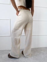 BÉŽOVÉ NOHAVICE MISHEL