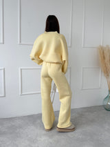 ŽLTÉ TEPLÁKOVÉ NOHAVICE AMINA