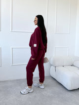 BORDOVÉ TEPLÁKOVÉ NOHAVICE FLORENCE