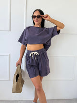 FIALOVÉ TRIČKO MARETTA