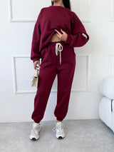 BORDOVÉ TEPLÁKOVÉ NOHAVICE FLORENCE