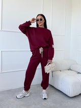 BORDOVÉ TEPLÁKOVÉ NOHAVICE FLORENCE