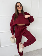 BORDOVÁ MIKINA SELF LOVE