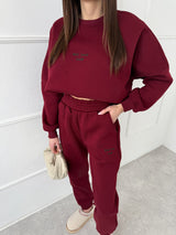 BORDOVÁ MIKINA SELF LOVE