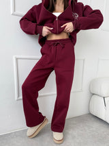 BORDOVÉ TEPLÁKOVÉ NOHAVICE KELLEY