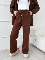 HNEDÉ TEPLÁKOVÉ NOHAVICE KELLEY