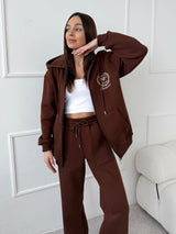 HNEDÁ MIKINA KELLEY