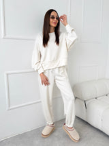 KRÉMOVÉ TEPLÁKOVÉ NOHAVICE BONNY