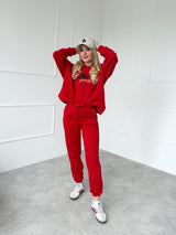 ČERVENÁ TEPLÁKOVÁ SÚPRAVA CARRIE