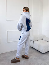 JEANSOVO-SIVÁ MIKINA FENSI