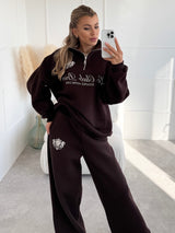 TMAVOHNEDÁ MIKINA TANYA