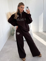 TMAVOHNEDÁ MIKINA TANYA