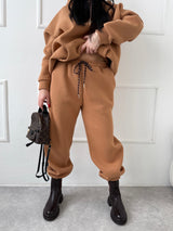 KARAMELOVÉ TEPLÁKOVÉ NOHAVICE AURELIA