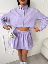 FIALOVÁ PÁSIKAVÁ KOŠEĽA ZELL