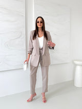 TAUPE NOHAVICE SCARLET S OPASKOM