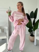 RUŽOVÉ TEPLÁKOVÉ NOHAVICE DALSI