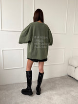KHAKI OVERSIZE TRIČKO NARA