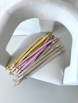 RÚŽOVÝ (PASTELOVÝ) KOŽENÝ RASTÚCI OPASOK TORREN