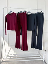 BORDOVÉ LEGÍNOVÉ NOHAVICE ELARA