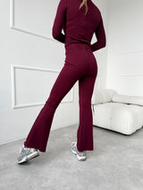 BORDOVÉ LEGÍNOVÉ NOHAVICE ELARA