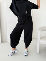 ČIERNE NOHAVICE LERI