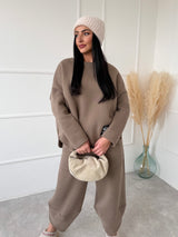 TAUPE MIKINA MARSIA