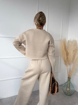 BÉŽOVÁ MIKINA ELSSI