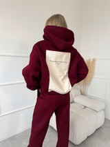 BORDOVÁ MIKINA FENSI